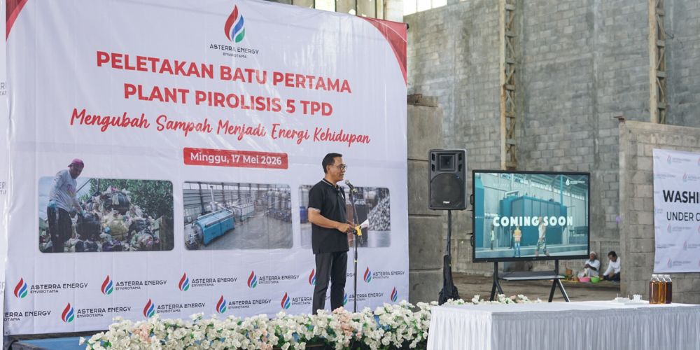 Ubah Sampah Jadi Energi, Asterra Bangun Plant Pirolisis 5 TPD di Yogyakarta